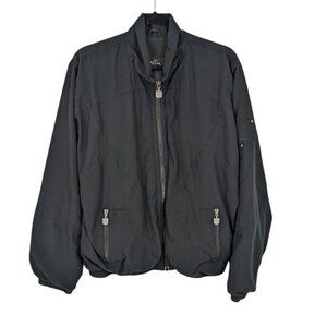 Vintage Kaelin Lightweight Bomber Jacket Y2K Minimalist Streetwear Urban Size M